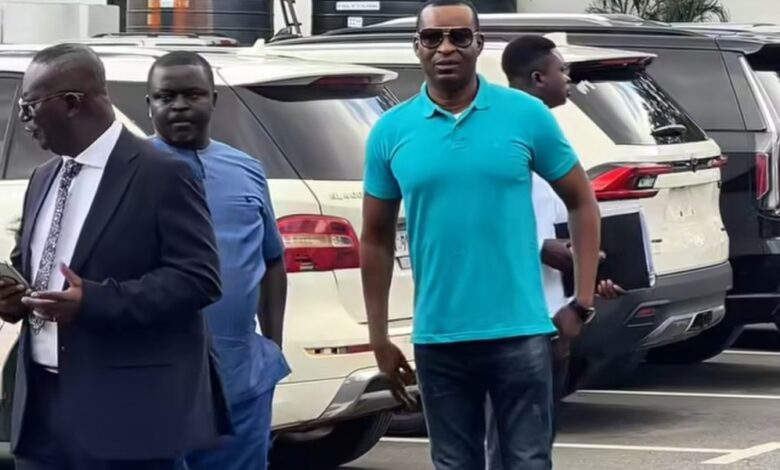 Chairman Wontumi spotted at CID Headquarters with his lawyer