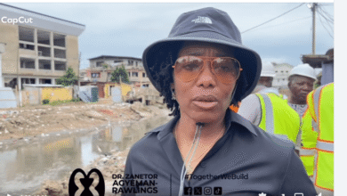 Flooding affects us all — Zanetor Agyeman-Rawlings urges collaboration after Odawna visit
