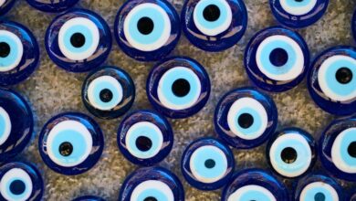 Evil Eye Nail Designs That Attract Luck & Compliments