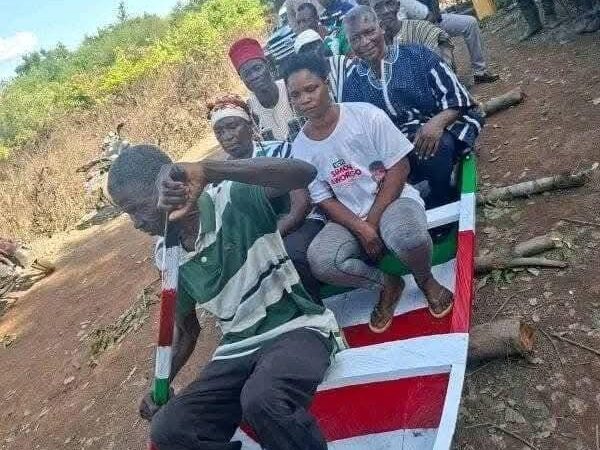 MP trolled on social media for donating an NDC-painted canoe to constituents