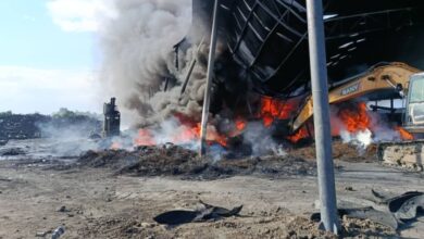 Two injured as GNFS fights Shai Hills factory fire for 11 hours