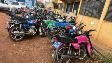Motorcyclists who went on a demonstration at the police arrested