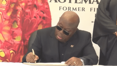 Akufo-Addo signs book of condolence for late Nana Konadu Agyeman-Rawlings