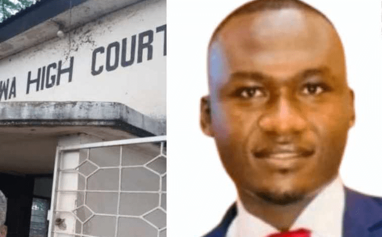 Convict maintains innocence as he weeps over life sentence