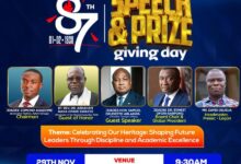 Presec-Legon Millenium Class count their blessings ahead of 87th Speech and Prize Giving day & 25th Anniversary.