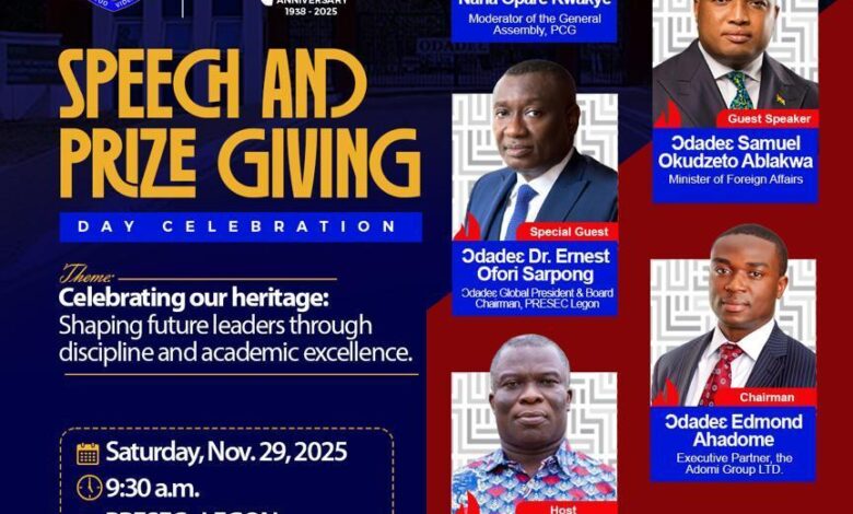 Presec-Legon Millennium Class counts blessings ahead of 87th Speech and Prize Giving Day