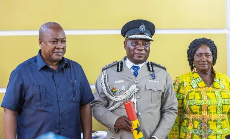 Mahama extends IGP Yohuno’s tenure by two years