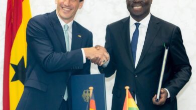 Finance Minister signs key debt deal with Germany