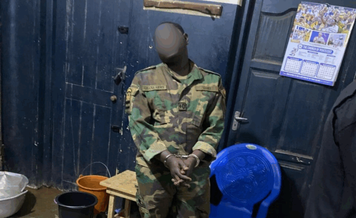 Fake soldier nabbed after snatching Okada rider’s motorbike in Oti Region