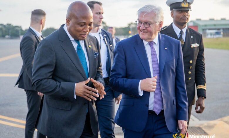Ablakwa bids farewell to German President after successful Ghana visit