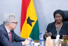 Jane Naana Opoku-Agyemang meets EU ambassador to strengthen partnerships
