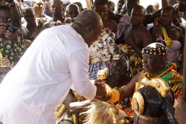 Asantehene urges Mahama to tackle rising unemployment