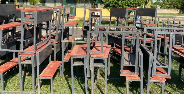Effutu Municipal Assembly Donates 100 Dual Desks to Winneba Secondary School