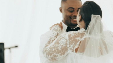 Entertainment Journalist, Olele Salvador ties knot with Kufour's granddaughter