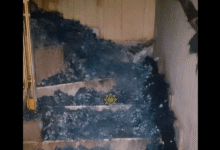 2 firefighters injured as GNFS contains a 2-storey building fire at Adjiringano