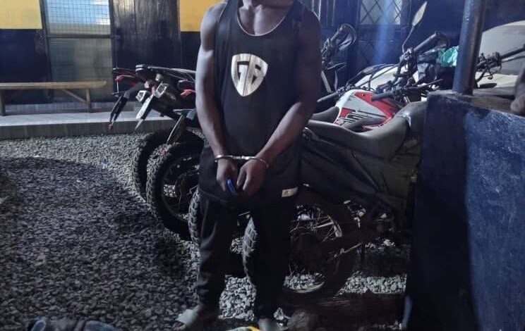 Police arrest man in Ashaiman over 18 slabs of Indian Hemp