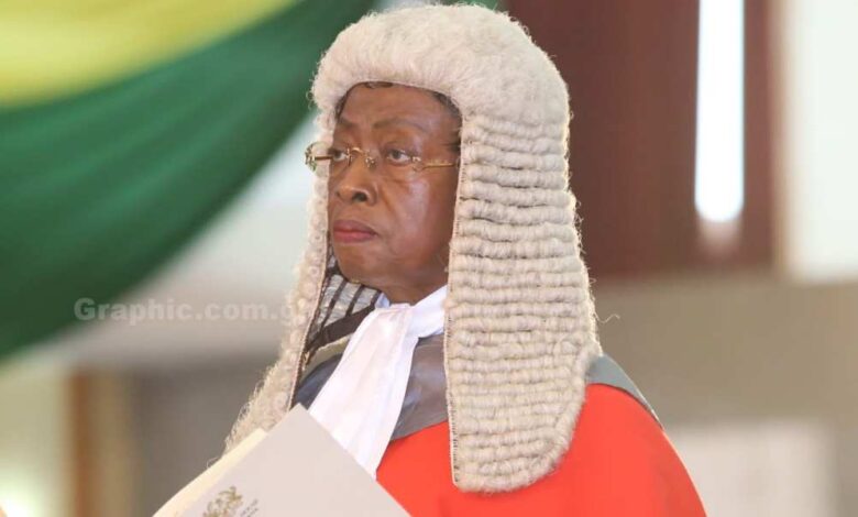 Chief Justice Sophia Akuffo