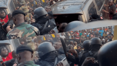 Nine soldiers escape lynching from armed galamseyers at Hwidiem