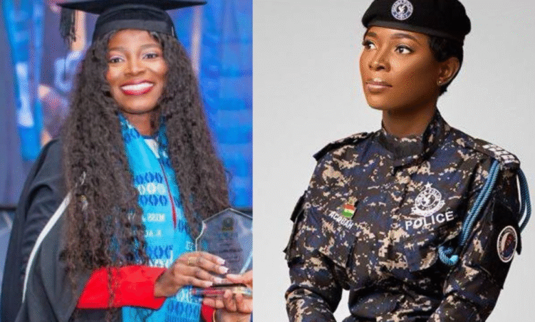 Policewoman tops her MA Class at the Kofi Annan International Peacekeeping Training Centre