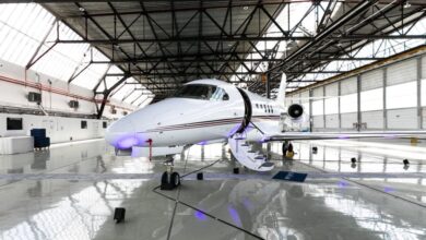 Presidential Jet returns after eight months of repairs in France