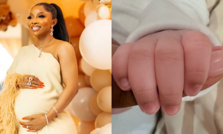 Toke Makinwa says daily bathing of babies is unnecessary