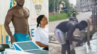 Ghanaian Swimmer opens up on heartbreaking Olympic dream, now works as a labourer
