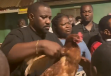 John Dumelo shares fowls and other farm produce with constituents ahead of Christmas