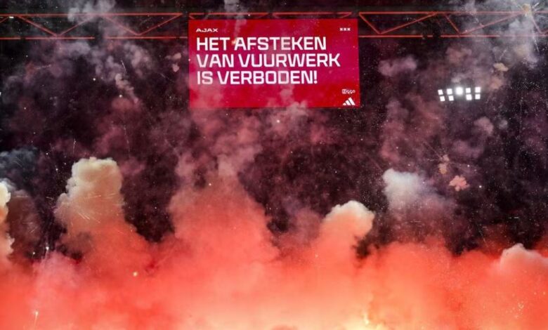 Ajax vs Groningen abandoned after dangerous pyrotechnic chaos at Johan Cruyff Arena