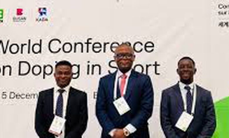 Kofi Adams champions Africa at 2025 World Conference on Doping in Sport