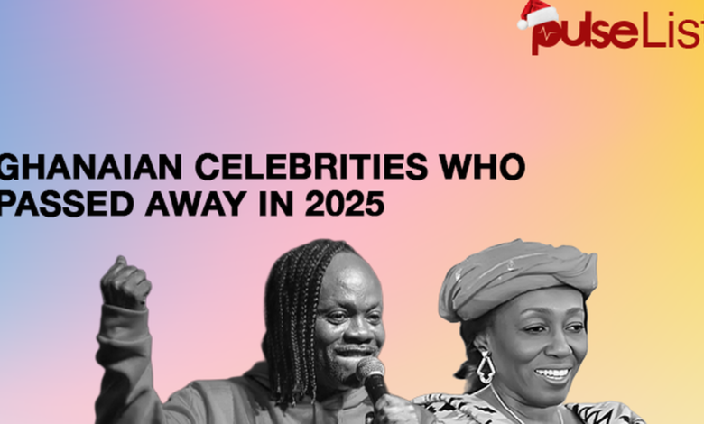 Ghanaian Celebrities Who Passed Away in 2025
