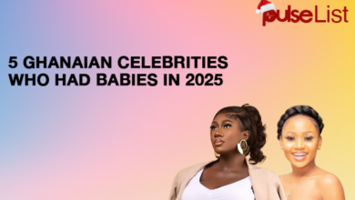 Ghanaian Celebrities Who Had Babies in 2025