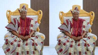 Nigerian traditional ruler honours Mahama with the most prestigious Yoruba title