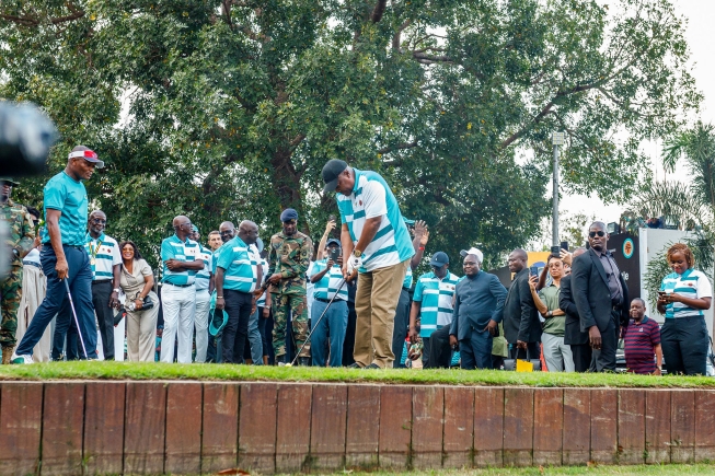 President Mahama highlights golf’s role in tourism and economic growth