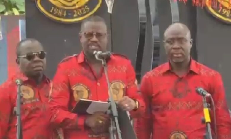 He was a fighter - Annoh-Dompreh remembers Ernest Yaw Kumi at funeral