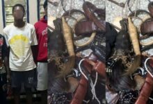 WN/R: Police Arrest Five (5) Suspected Armed Robbers