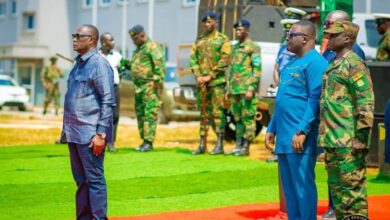 Armah-Kofi Buah commissions third cohort of Blue Water Guards