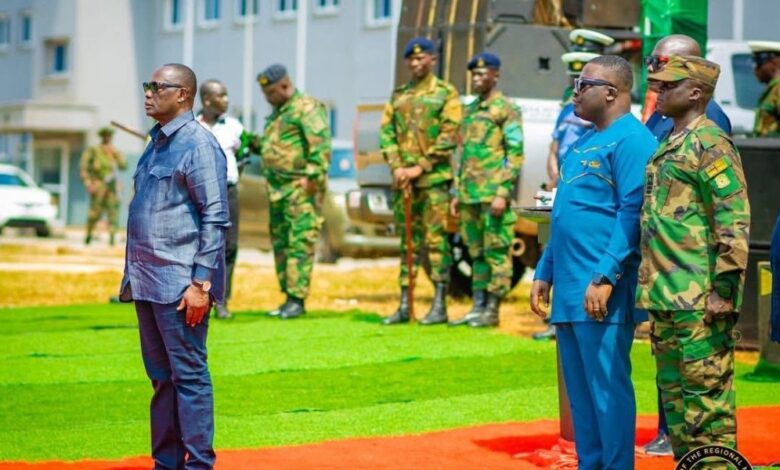 Armah-Kofi Buah commissions third cohort of Blue Water Guards