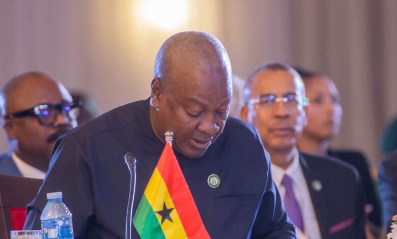 President Mahama poised to lead African Union as Chair in 2027