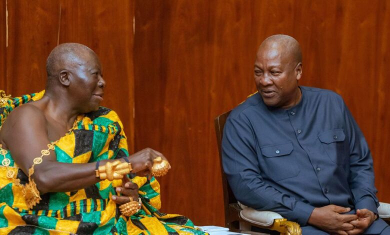 Asantehene to present Bawku peace mediation report to President Mahama today