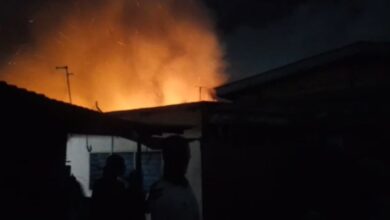 Firefighters contain La Olympio Abafum blaze, no casualties recorded