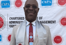 NLA Boss graduates as chartered Professional Administrator and management Consultant
