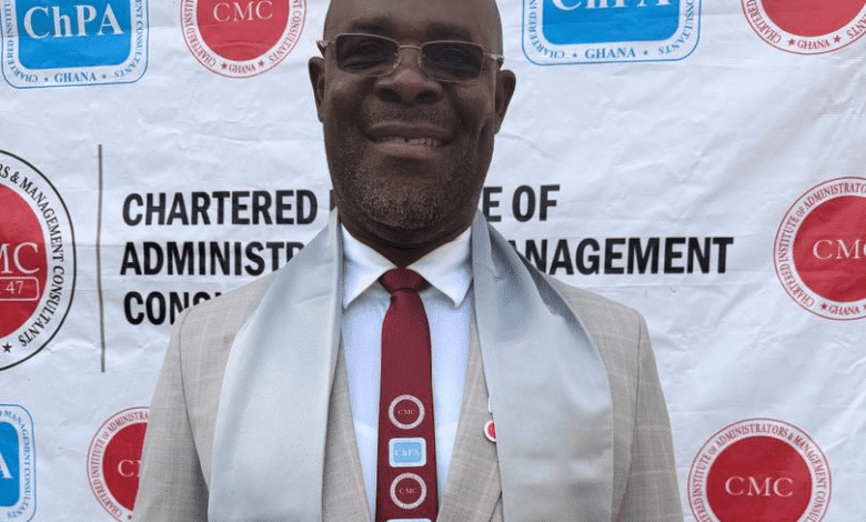 NLA Boss graduates as chartered Professional Administrator and management Consultant